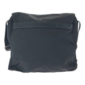 Prada bag crossbody triangular plate nylon logo Tessuto